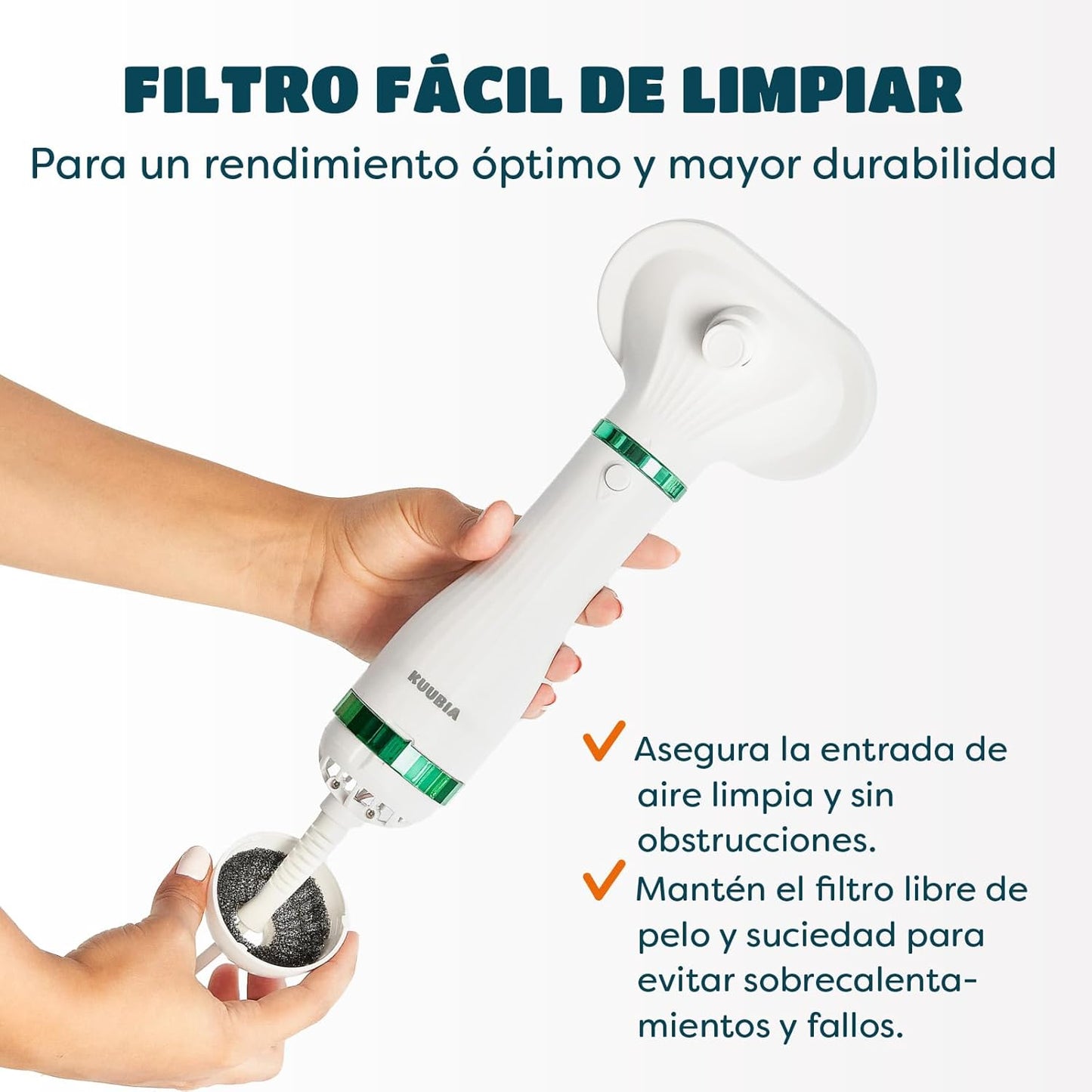 Secador–cepillo 2 en 1 para mascotas PetDryBrush™