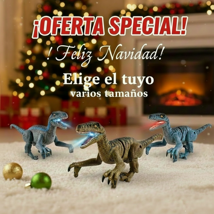 Dinosaurio Teledirigido para Niños – Movimiento Realista, Sonidos y Luz LED