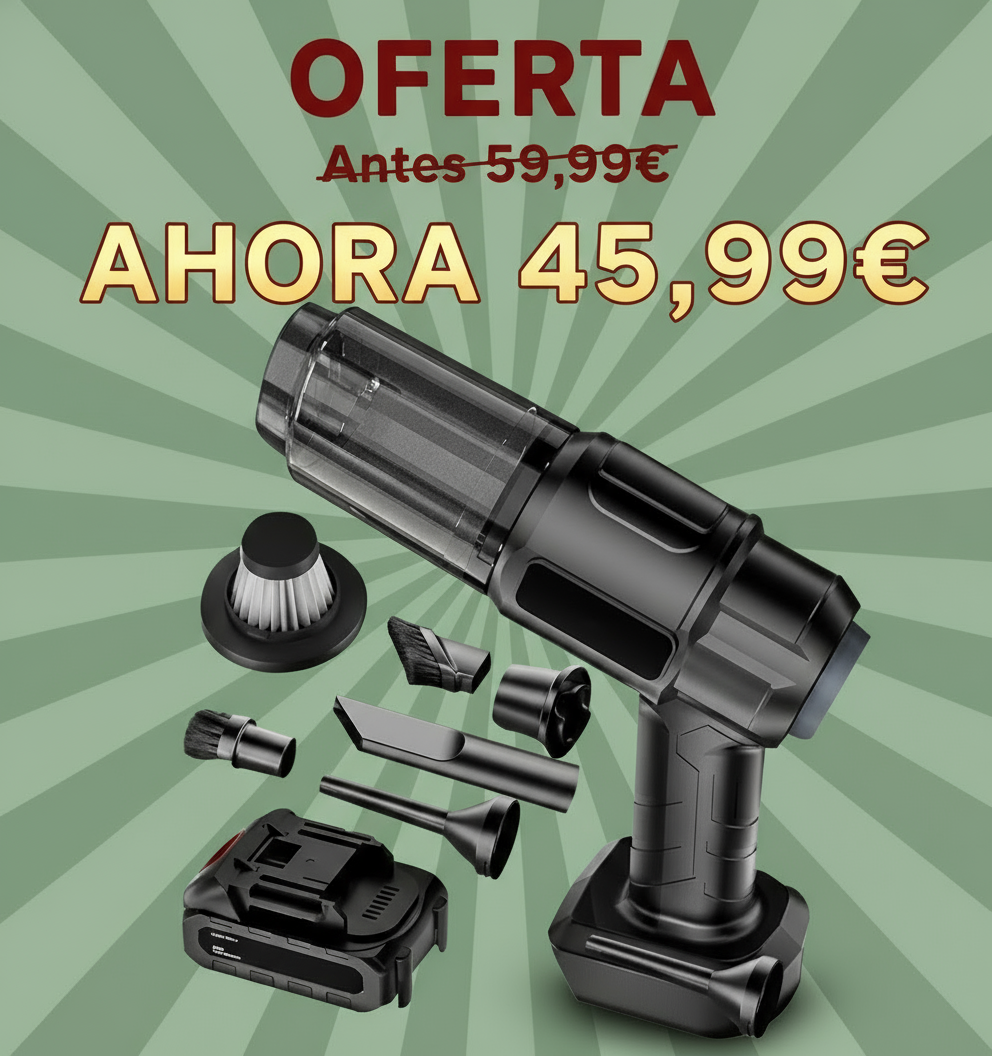 Aspiradora portátil potente PROMAX